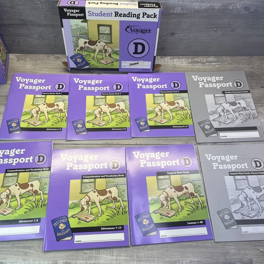VOYAGER PASSPORT Teacher Resource Kit and Student Reading Pack D Set 2004